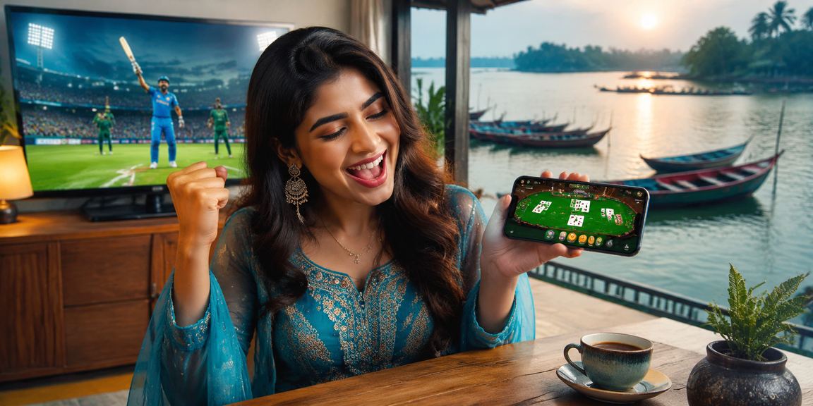 বাংলাদেশে ক্রিকেট বেটিং প্ল্যাটফর্ম ব্যবহার করছেন একজন তরুণ